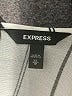 Express Chevron-herringbone Silver Cocktail Dress Size XS - photo 7