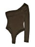JLUXLABEL Brown Bodysuit Size S - photo 2