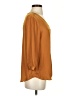 Gap Outlet 100% Polyester Brown 3/4 Sleeve Blouse Size S - photo 4