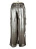 Dizzy Lizzy Metallic Silver Cargo Pants Size XL - photo 2