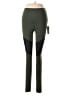 Assorted Brands Color Block Green Active Pants Size S - photo 1