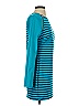 MICHAEL Michael Kors Stripes Teal Casual Dress Size 2 - photo 4