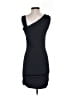 Nichii Solid Black Cocktail Dress Size S - photo 2