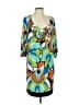 Tiana B. Print Green Cocktail Dress Size 4 - photo 1