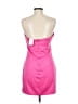 Elliatt Solid Pink Cocktail Dress Size M - photo 2