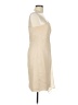 David's Bridal 100% Polyester Tan Cocktail Dress Size 10 - photo 4