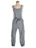 Everlane 100% Flax Chevron-herringbone Gray Jumpsuit Size 2 - photo 1