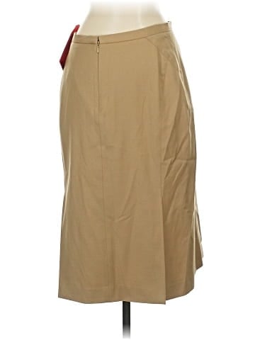 Linda Allard Ellen Tracy Wool Skirt (view 2)