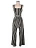 Express Stripes Black Jumpsuit Size XS - photo 1