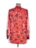 Anne Klein 100% Polyester Red Long Sleeve Blouse Size 6 - photo 2