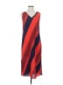 Donna Ricco Stripes Red Casual Dress Size 4 - photo 1