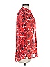 Anne Klein 100% Polyester Red Long Sleeve Blouse Size 6 - photo 4