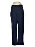 JM Collection Solid Blue Casual Pants Size Med Short - photo 1