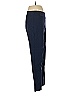 JM Collection Solid Blue Casual Pants Size Med Short - photo 4