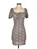 iris Animal Print Tan Casual Dress Size S - photo 1