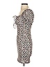 iris Animal Print Tan Casual Dress Size S - photo 5