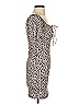 iris Animal Print Tan Casual Dress Size S - photo 4