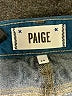 Paige Chevron-herringbone Blue Jeans Size 26 waist - photo 6