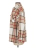 Unbranded 100% Polyester Plaid Brown Tan Long Sleeve Blouse Size S - photo 5