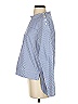 J.Crew 100% Cotton Blue Long Sleeve Blouse Size 2 - photo 5