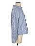 J.Crew 100% Cotton Blue Long Sleeve Blouse Size 2 - photo 4