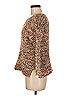 Chico's 100% Cotton Tweed Brown Pullover Sweater Size M (estimated) - photo 5