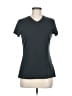 Asics 100% Polyester Gray Active T-Shirt Size M - photo 1