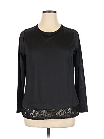 Daisy Fuentes Long Sleeve Blouse (view 1)