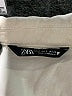 Zara 100% Cotton Ivory Jacket Size S - photo 6