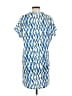 Britt Ryan Print Blue Casual Dress Size S - photo 2