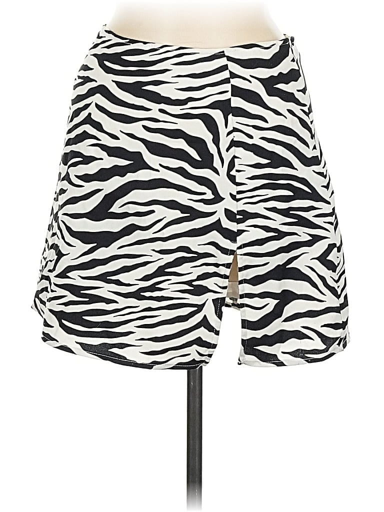 Pre-owned Cotton Candy La Casual Skirt In White