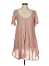 Audrey 3+1 100% Rayon Pink Short Sleeve Blouse Size M - photo 1