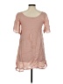 Audrey 3+1 100% Rayon Pink Short Sleeve Blouse Size M - photo 2