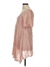 Audrey 3+1 100% Rayon Pink Short Sleeve Blouse Size M - photo 5
