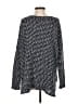 Sage Blue Black Pullover Sweater Size S - photo 2