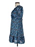 Springfield Blue Casual Dress Size S - photo 5