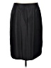 Le Suit 100% Polyester Solid Black Formal Skirt Size 16 - photo 1