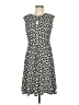 Wisp Print Blue Casual Dress Size 8 (petite) - photo 1