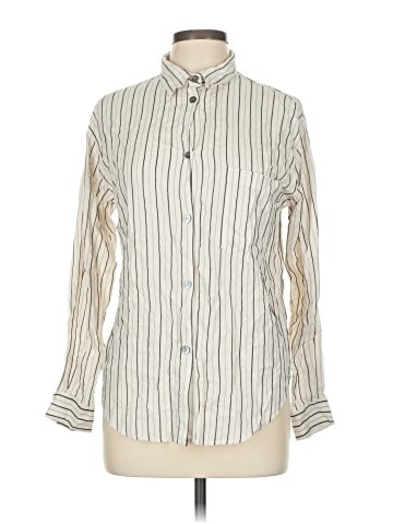 Pomandere Long Sleeve Button-Down Shirt (view 1)