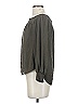 Express 100% Polyester Gray Long Sleeve Blouse Size S - photo 5