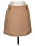 J.Crew Solid Tan Wool Skirt Size 2 - photo 1