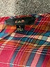E&M Collection 100% Polyester Red Short Sleeve Blouse Size L - photo 7