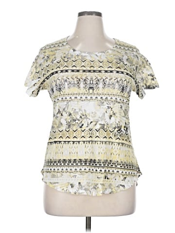 Style&Co Short Sleeve Blouse (view 1)