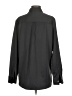 Gap 100% Polyester Solid Black Long Sleeve Blouse Size S - photo 2