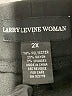 Larry Levine Black Active Pants Size 2X - photo 4