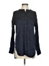 Lyssé Black Long Sleeve Button-Down Shirt Size S - photo 1