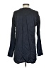 Lyssé Black Long Sleeve Button-Down Shirt Size S - photo 2