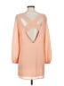 TOBI 100% Polyester Solid Orange Pink Casual Dress Size S - photo 2