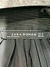 Zara Solid Black Casual Skirt Size M - photo 3