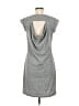 Athleta Solid Gray Casual Dress Size M - photo 2
